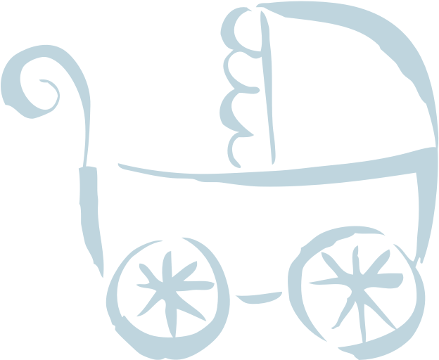 Baby Carriage Illustration